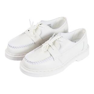 MM6 秋冬新款女士纯色厚底系带乐福鞋银泰百货精品 301574