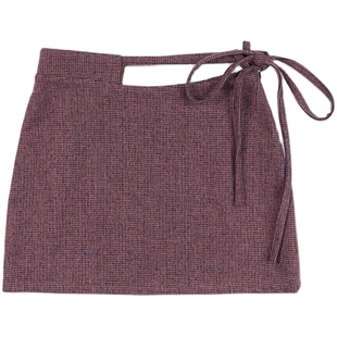 oido娜娜博主福利SCULPTOR迷你半身裙2020秋新款韩国正品代购