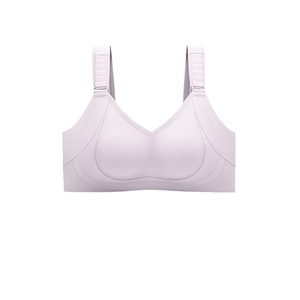 运动防震内衣女夏薄款聚拢收副乳
