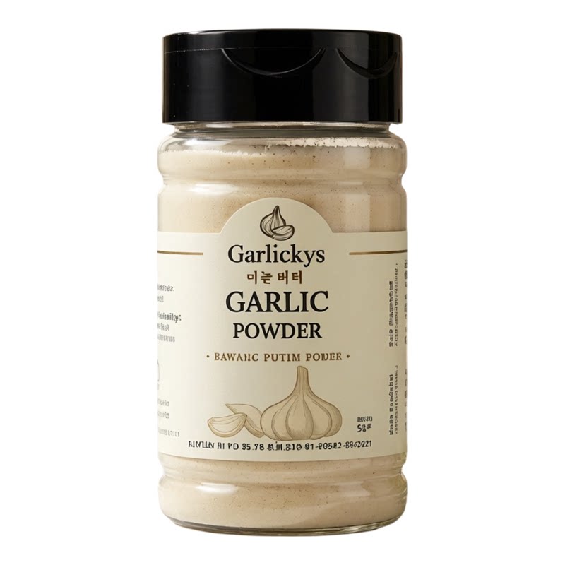 Garlickys 蒜粉50克酱类调料拌饭调味料调味品粉状瓶装烹饪调料版