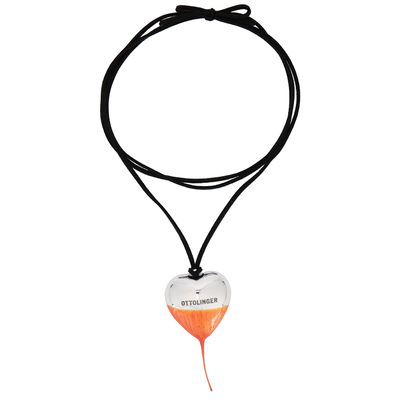 Ottolinger Knotted Heart Necklace 金属金色REVOLVE小众新款