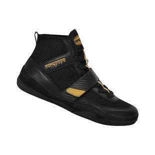 拳击鞋中高帮男女成人青少年运动散打摔跤格斗自由搏击比赛训练鞋