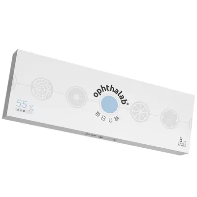会员专享】ophthalab欧舒天每日U新近视隐形眼镜透明水润日抛5片