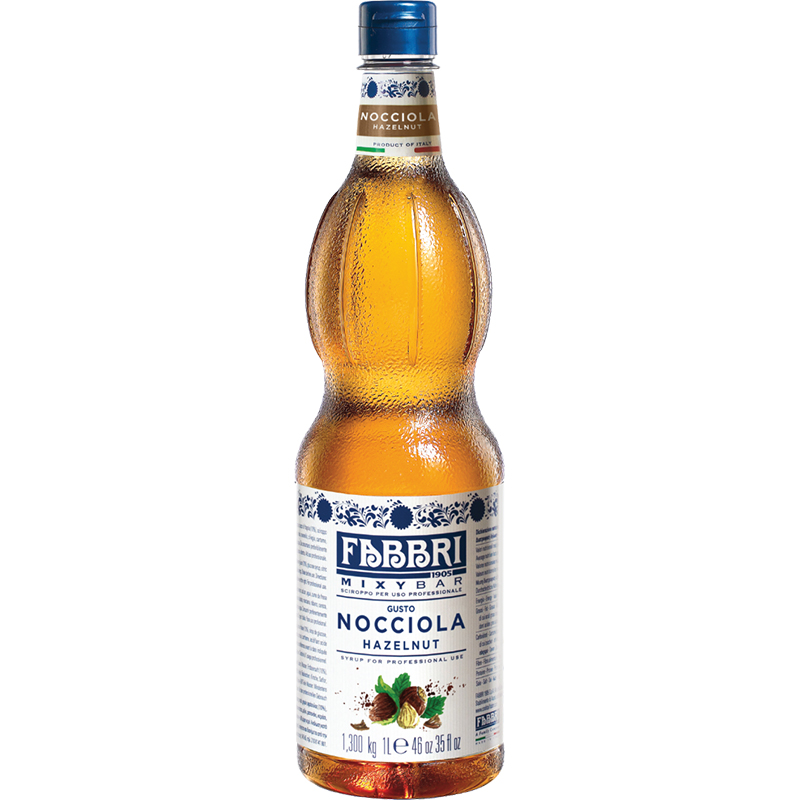 法布芮Fabbri 榛子/榛果糖漿咖啡奶茶 Hazelnut Syrup 1.3kg/1L