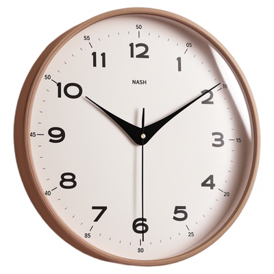 现代极简时尚挂钟客厅