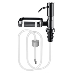 厨房水槽洗洁精按压器洗菜盆家用洗涤剂取压器加长泵头快装皂液器