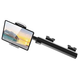 菁英时代新款车载平板支架适用手机 ipad后座支架铝合金便携汽车后排车上椅背可伸缩360°旋转稳固支撑通用