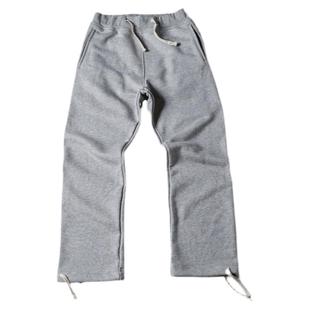 NON STOCK 重磅纯棉毛圈卫衣裤 男士针织户外运动长裤训练灰卫裤