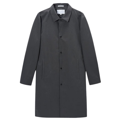 ZIOZIA风衣男春季韩系简约休闲大衣型风衣外套ZCT21102Y