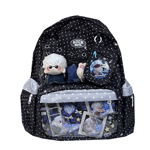 日系ins小食量双肩痛包追星谷子轻便书包初中大学生女生娃包背包