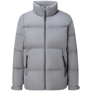 【石墨烯蓄热】千仞岗冬季短款面包羽绒服男加厚立领情侣款