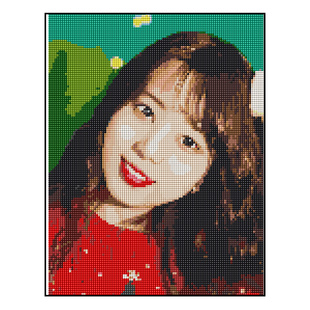 钉子画diy照片定制相片人像画拼图手工制作按钉艺画像结婚礼物送