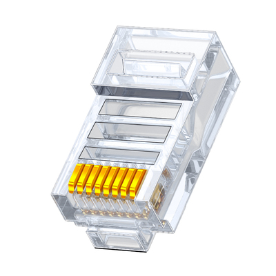 山泽千兆网线水晶头工程级