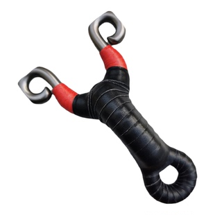 冷弯304不锈钢弹弓反曲传统手工加长大虾平头扁皮一把抓户外精准