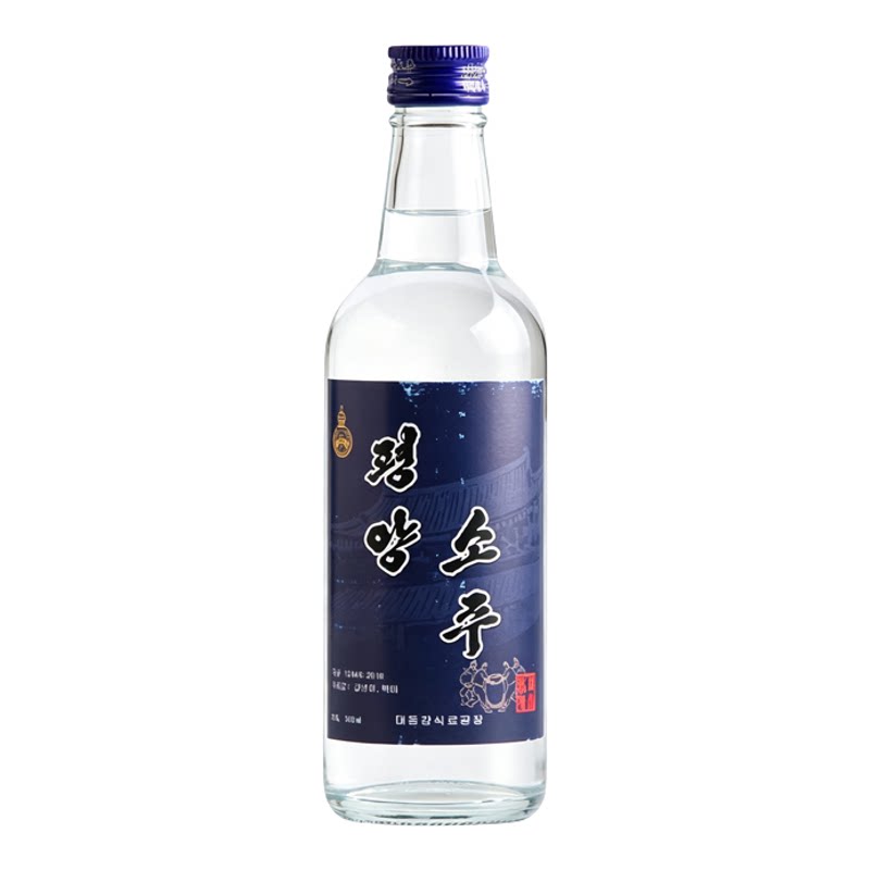 平壤烧酒 朝鲜原装进口25度360ml*1瓶/2瓶/6瓶/12瓶装  饮米酒