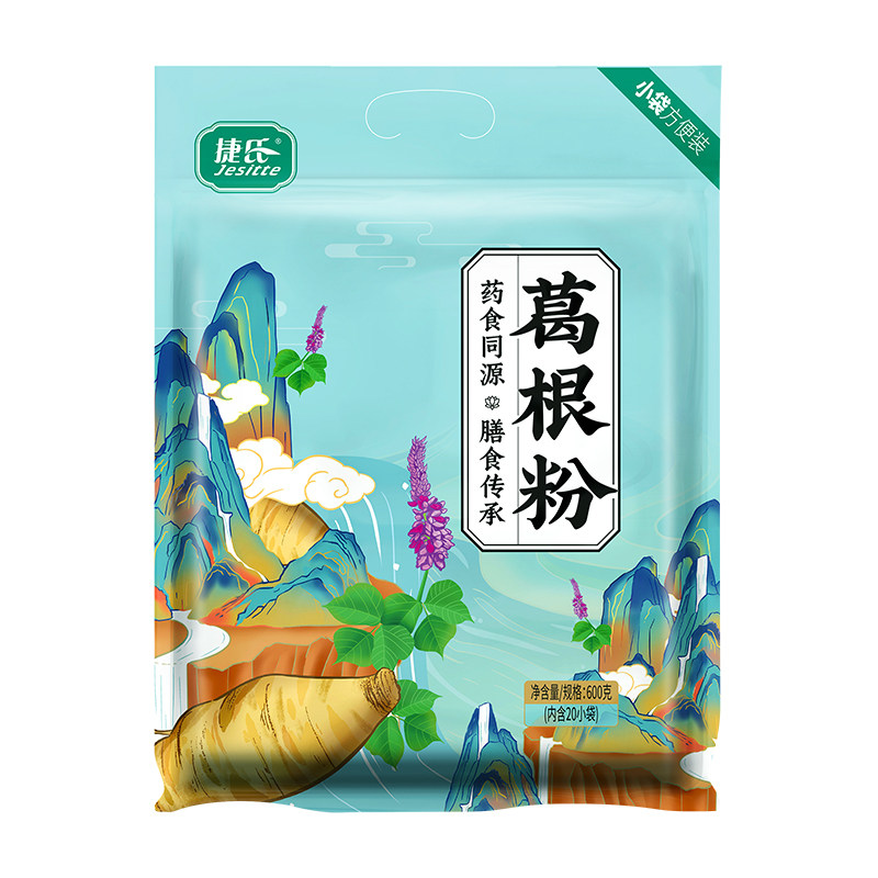 捷氏纯味葛根粉600g独立包装