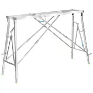 伸缩马凳折叠升降加厚多功能脚手架便携室内装修刮腻子工程梯马登