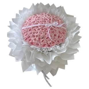 七夕情人节999/199/99朵玫瑰鲜花花束同城配送速递送女友生日订婚