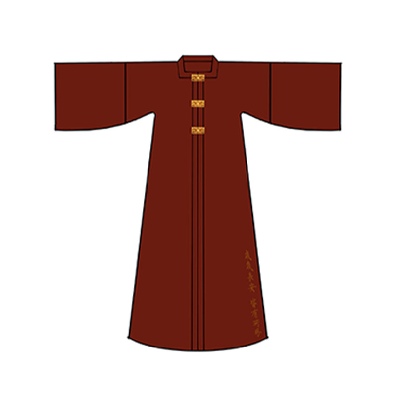 听旬余年秋冬改良汉服披袄纯羊毛呢大衣国风新中式过年战袍女外套