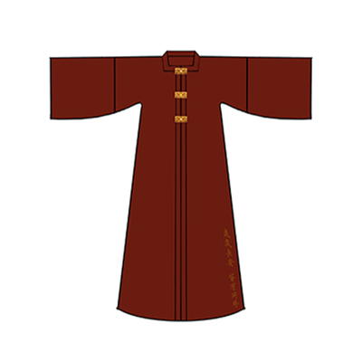 余年冬纯羊毛新中式国风红色大衣