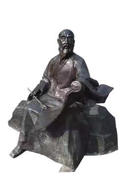 摆件渤言雕塑玻璃钢仿铜观赏复古