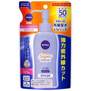 Nivea/妮维雅水感清爽防晒啫喱防晒乳霜保湿防水防汗防紫外线日本