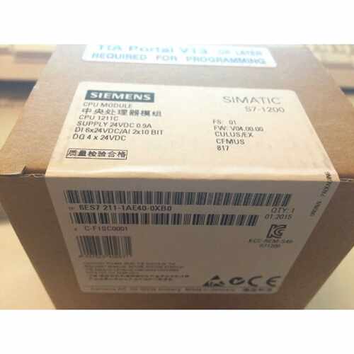 议价西门子6ES7 211CPU主机6ES7211-1AE40-0XB0现货6ES72111AE400