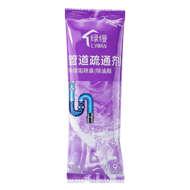 强效溶解厨房马桶地漏疏通剂