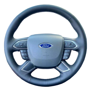 16-17-18-19年款福特金牛座方向盘套真皮手缝把套专车专用内饰