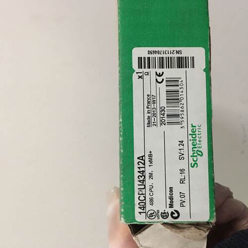 议价现货140CPU43412A 全新原装正品施耐德140PLC模块