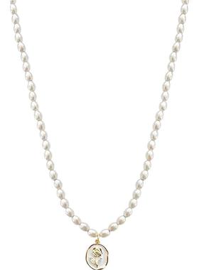 珍珠款法式项链女高级感颈链