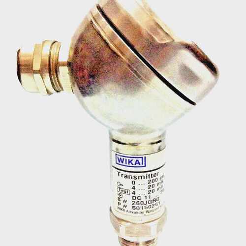 WIKA F-21 P# 50150251 Flush Diaphragm Pressure Transmitter N