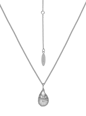 MONSECRET褶皱贝壳项链