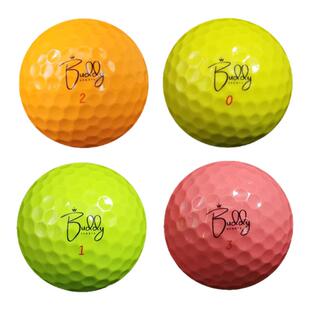 高尔夫球彩色高尔夫练习球高尔夫下场球高尔夫双层球高尔夫彩球