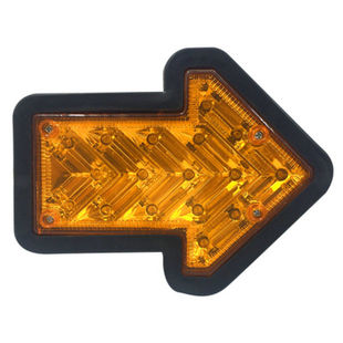 LED24V中集挂车货车单灯行车箭头转向刹车倒车led橡皮尾灯转向灯