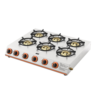 煲仔炉商用燃气灶四眼六头天然气熄火保护多头猛火液化气煤气灶