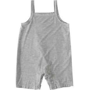 宝宝衣服夏季男宝吊带背心哈衣优可丝夏天女宝爬爬服婴幼儿连体衣