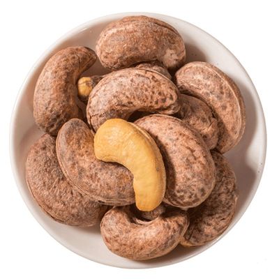 带皮大腰果仁500g原味盐焗紫皮新货越南特产坚果干果孕妇儿童零食