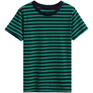 夏季新款短袖t恤女款宽容上衣服土夏天女装宽松全棉丅血裇丁恤衫