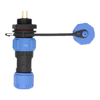 对接插头包邮航空插座防水型3芯S