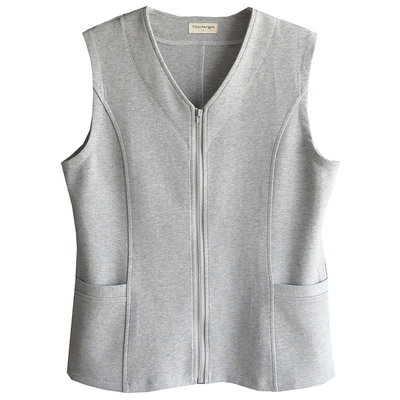 8片拼接显瘦V领舒适实用春秋马甲