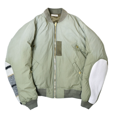 SONOFL复古雁鸭绒MA1bomber外套