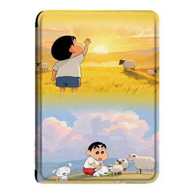 电子书保护套适用掌阅Light3蜡笔小新Light4c风景turbo电纸书ireader青春版neo3/2/c6/smart阅读器tango壳a6