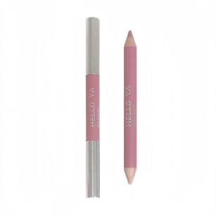 韩系藕粉色修容!低饱和双头腮红棒多用笔膏唇线笔学生日常淡妆女