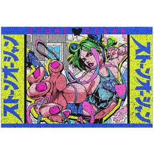 门外地垫入户蹭土门垫 JOJO的奇妙冒险石之海空条徐伦进户门地垫