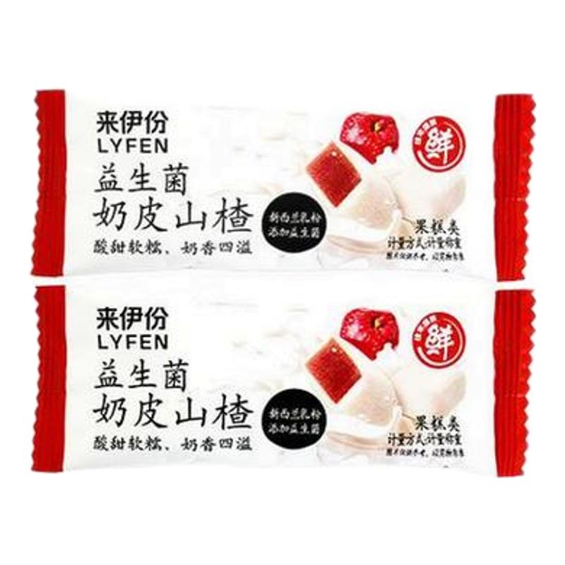 来伊份益生菌奶皮山楂500g