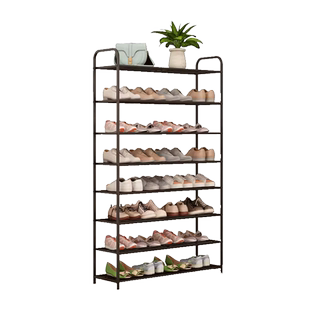 铁艺鞋架入户简易家用门口鞋柜室内多层收纳神器宿舍入门窄鞋架子