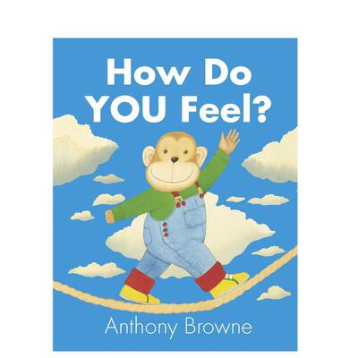 【预售】你感觉如何英文儿童绘本知识百科进口原版外版书纸板书How Do You Feel?Anthony Browne?Walker Books UK