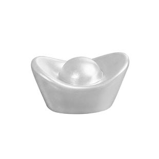 银元宝9999纯银实心煮水小银锭足银投资理财元宝收藏送礼纯银摆件