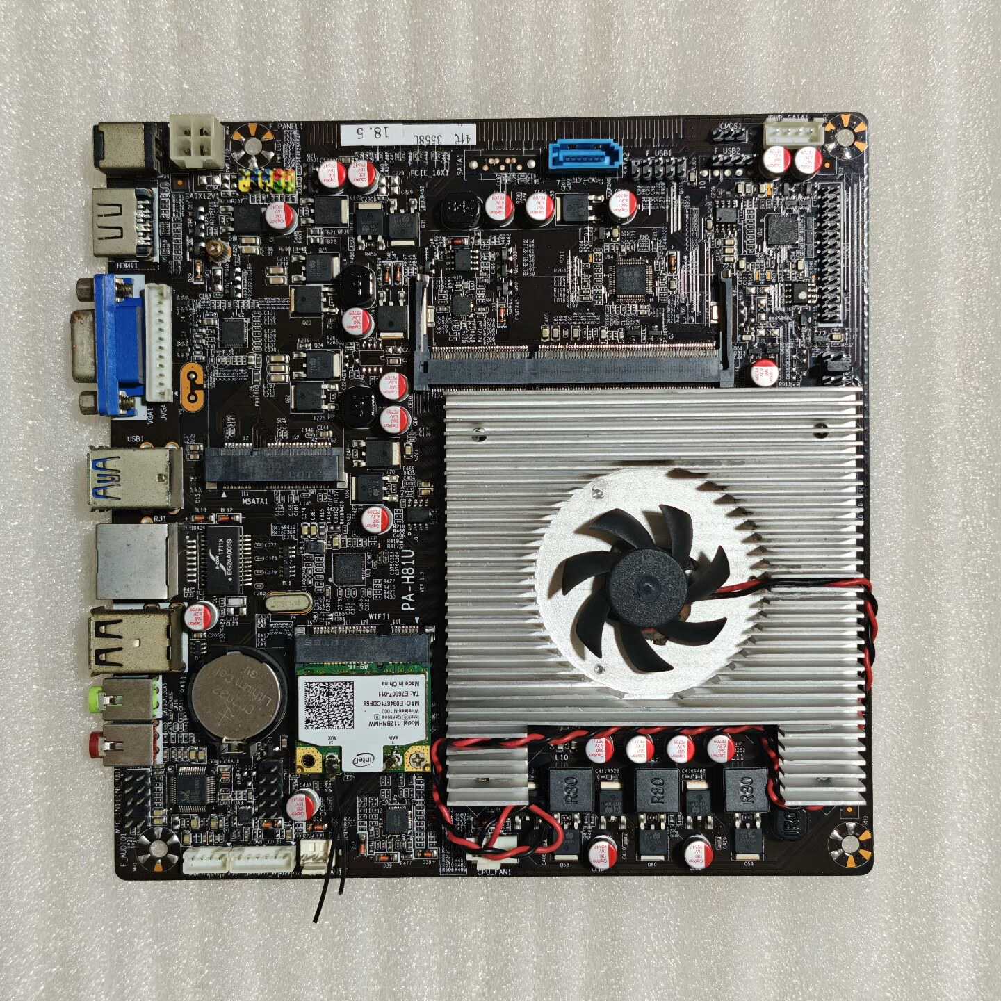 溢价-PA-H81U V1.3 一体机主板，规格17x17，一款集图片